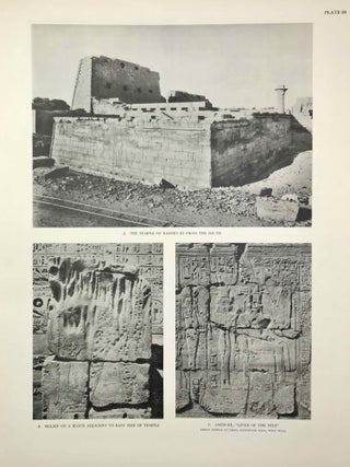 Reliefs and inscriptions at Karnak. The Epigraphic Survey. Volumes I, II, III & IV (complete set)[newline]M4390-23.jpeg