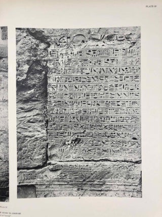 Reliefs and inscriptions at Karnak. The Epigraphic Survey. Volumes I, II, III & IV (complete set)[newline]M4390b-18.jpg