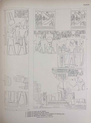 Reliefs and inscriptions at Karnak. The Epigraphic Survey. Volumes I, II, III & IV (complete set)[newline]M4390b-19.jpg