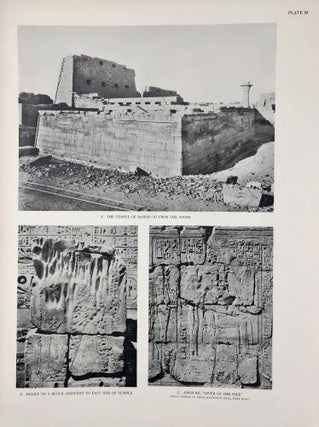 Reliefs and inscriptions at Karnak. The Epigraphic Survey. Volumes I, II, III & IV (complete set)[newline]M4390b-29.jpg
