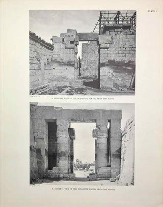 Reliefs and inscriptions at Karnak. The Epigraphic Survey. Volumes I, II, III & IV (complete set)[newline]M4390b-71.jpeg
