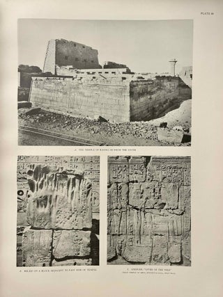 Reliefs and inscriptions at Karnak. The Epigraphic Survey. Volumes I & II.