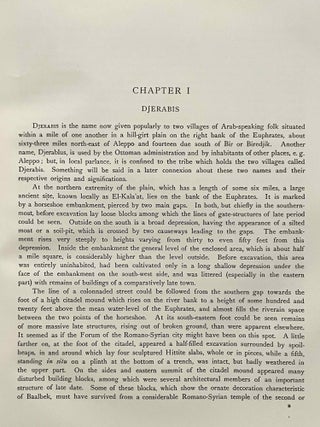 Carchemish. Report on the Excavations at Jerablus on Behalf of the British Museum. Vol. I: Introductory. Vol. II: The town defences. Vol. III: The excavations in the inner town. The Hittite inscriptions (complete set)[newline]M4399f-04.jpeg