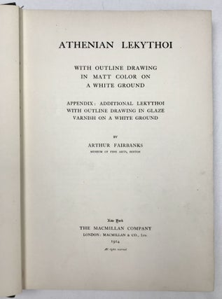Athenian lekythoi. Volume 2.[newline]M4401a-03.jpeg