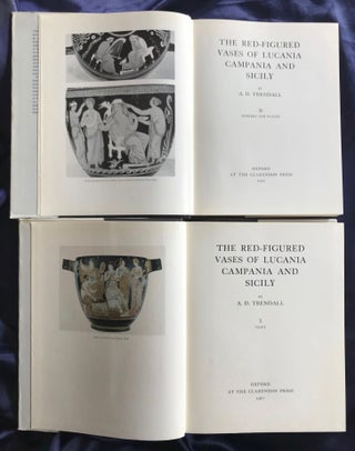 The red-figured vases of Lucania, Campania and Sicily. 2 volumes (complete set)[newline]M4402-02.jpg