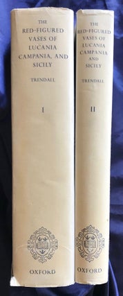 Item #M4402 The red-figured vases of Lucania, Campania and Sicily. 2 volumes (complete set)....