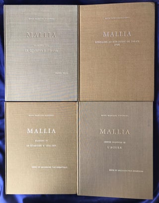 Publications on the site of Mallia, Crete. Set of 20 volumes.[newline]M4405-05.jpg