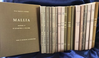 Item #M4405 Publications on the site of Mallia, Crete. Set of 20 volumes. AAI - Ecole...[newline]M4405.jpg