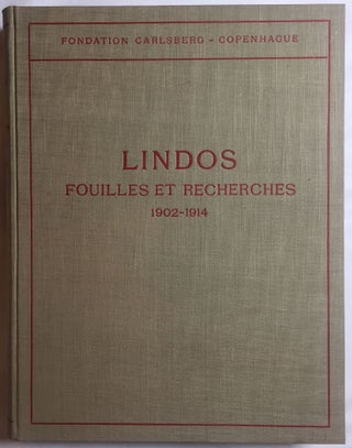 Lindos. Fouilles et recherches. Volumes I, II, III & IV (complete set)[newline]M4412a-01.jpg