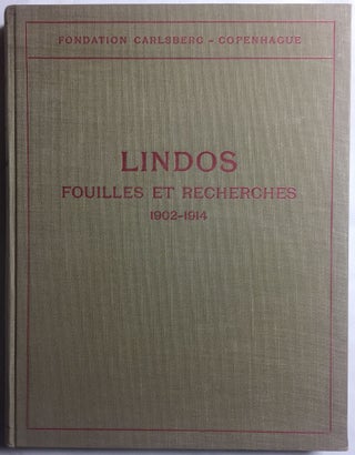 Lindos. Fouilles et recherches. Volumes I, II, III & IV (complete set)[newline]M4412a-17.jpg