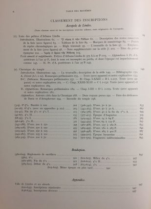 Lindos. Fouilles et recherches. Volumes I, II, III & IV (complete set)[newline]M4412a-20.jpg