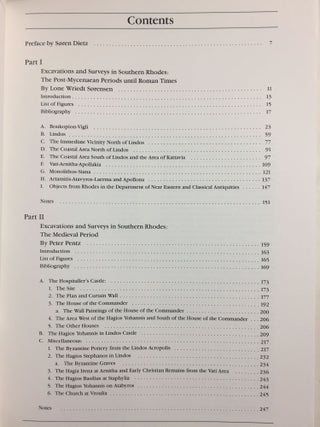 Lindos. Fouilles et recherches. Volumes I, II, III & IV (complete set)[newline]M4412a-41.jpg