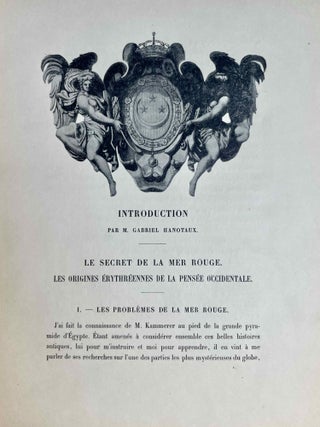 La Mer Rouge. L'Abyssinie et l'Arabie depuis l'Antiquité. Tome I: Les pays de la Mer Erythrée jusqu'à la fin du Moyen Age. Parts I, II & III (complete)