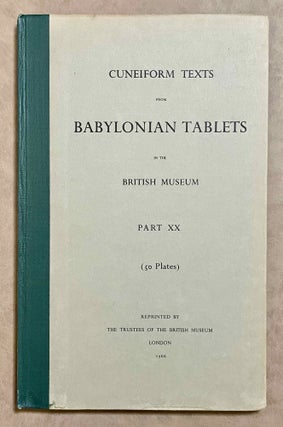 Cuneiform Texts from Babylonian Tablets, &c. in the British Museum. Volume XX.[newline]M4458q-00.jpeg