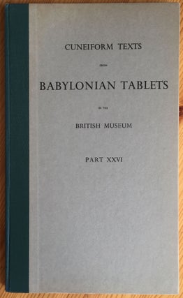 Cuneiform Texts from Babylonian Tablets, &c. in the British Museum. Volumes III, V, IX, XI-XIV, XVIII-XX, XXII-XXVII, XXXI, XXXIV (20 volumes)[newline]M4458y-21.jpg