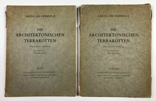 Die architektonischen Terrakotten. Vol. I: Text. Vol. II: Plates (complete set)[newline]M4469-01.jpeg