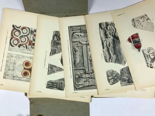 Item #M4469 Die architektonischen Terrakotten. Vol. I: Text. Vol. II: Plates (complete set)....[newline]M4469.jpeg