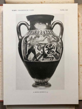 Chalkidische Vasen. Text volume and two volumes of plates (complete set)[newline]M4485-13.jpg