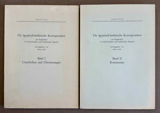 Item #M4490c Die ägyptisch-hethitische Korrespondenz aus Boghazköi in babylonischer und...