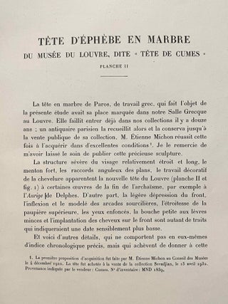 Fondations Eugène Piot. Monuments et Mémoires publiés par l'Académie des Inscriptions et Belles-Lettres. Tome 34.