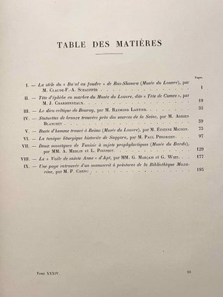 Fondations Eugène Piot. Monuments et Mémoires publiés par l'Académie des Inscriptions et Belles-Lettres. Tome 34.[newline]M4499-13.jpeg