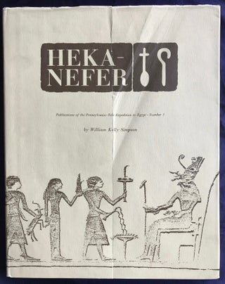 Item #M4534 Heka-Nefer and the Dynastic Material from Toshka and Arminna. SIMPSON William Kelly[newline]M4534.jpg