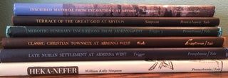 Item #M4534a Pennsylvania-Yale Expedition to Egypt Volume 1-6. 1-W.K. Simpson, Heka-Nefer and the...