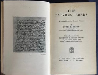 Ancient Egyptian Medicine, The Papyrus Ebers[newline]M4538a-02.jpg