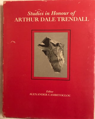 Item #M4558 Studies in Honour of Arthur Dale Trendall. TRENDALL Arthur Dale - CAMBITOGLOU...[newline]M4558.jpg