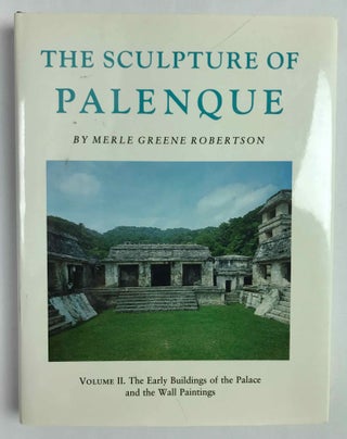 The Sculpture of Palenque. 4 volumes. Volume I: The Temple of the Inscriptions. Volume II: The Early Buildings of the Palace and the Wall Paintings. Volume III: The late Buildings of the Palace. Volume IV: The Cross Group, The North Group, The Olvidado and Other Pieces (complete set)[newline]M4570a-10.jpeg