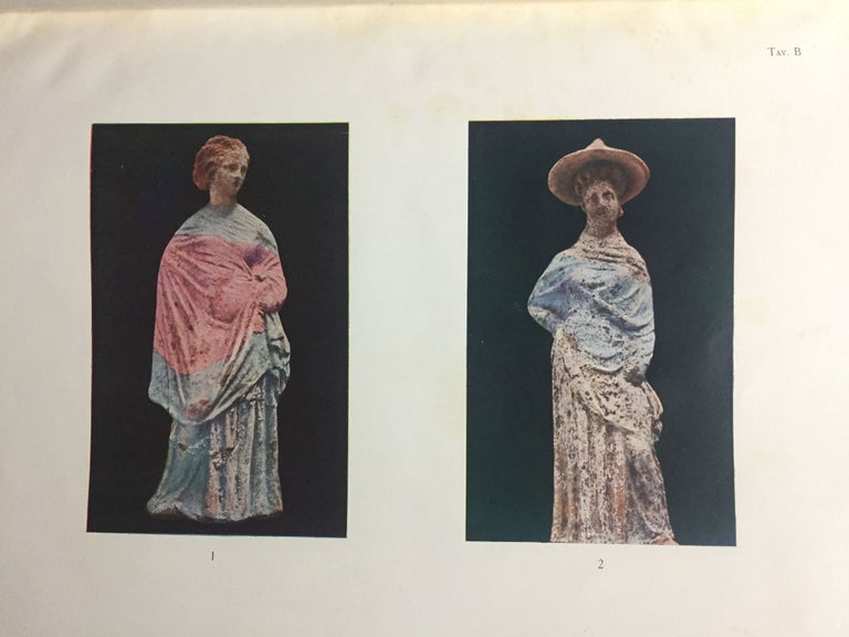 Item #M4579 Terrecotte figurate greche e greco-egizie del Museo di Alessandria. 2 volumes (complete set). BRECCIA Evaristo.[newline]M4579.jpg