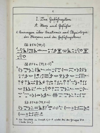 Die medizinischen Texte in hieroglyphischer Umschreibung autographiert[newline]M4586e-11.jpeg
