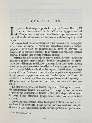 Le papyrus médical Chester Beatty