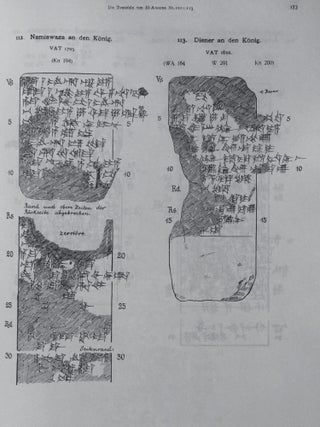 Die Tontafeln von El-Amarna. Erster und Zweiter Teil (complete set)