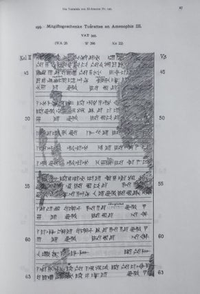 Die Tontafeln von El-Amarna. Erster und Zweiter Teil (complete set)