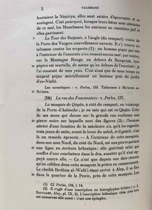 Matériaux pour servir à l'histoire de la ville d'Alep. Tome II: Les Trésors d'Or de Sibt ibn al-Ajami