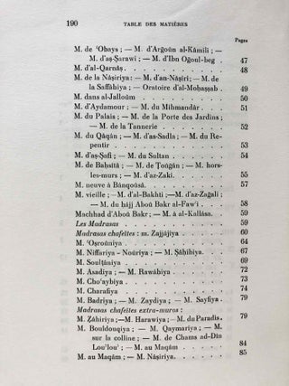 Matériaux pour servir à l'histoire de la ville d'Alep. Tome II: Les Trésors d'Or de Sibt ibn al-Ajami