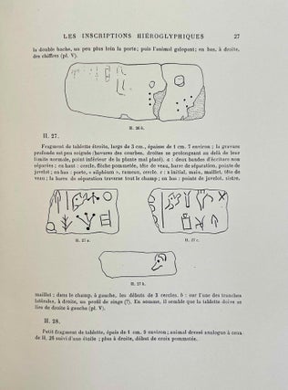 Les écritures minoennes au palais de Mallia. D'après le dépôt d'archives exhumé sous la direction de Charles Picard.