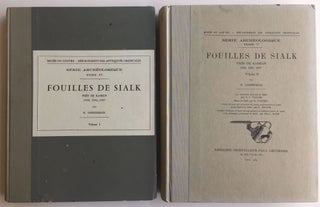 Item #M4610 Fouilles de Sialk près de Kashan. 1933, 1934, 1937. 2 volumes (complete set)....[newline]M4610.jpg