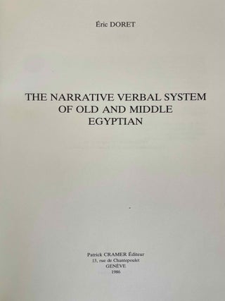 The Narrative Verbal System of Old and Middle Egyptian[newline]M4619f-01.jpeg