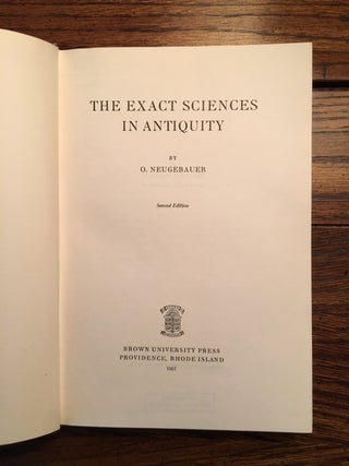 The Exact Science in Antiquity[newline]M4623-01.jpg