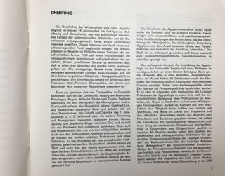 Altes Ägypten in Leipzig: zur Geschichte des Ägyptischen Museums und des Ägyptologischen Instituts an der Universität Leipzig