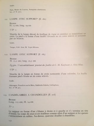 L'art copte. Petit Palais Paris, 17 Juin 15 Septembre 1964.[newline]M4637-07.jpg