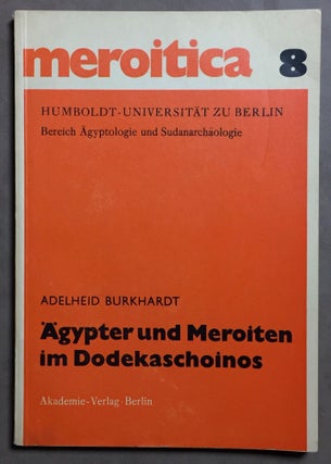 Item #M4639a Ägypter und Meroiten im Dodekaschoinos. Untersuchungen zur Typologie und...[newline]M4639a.jpg