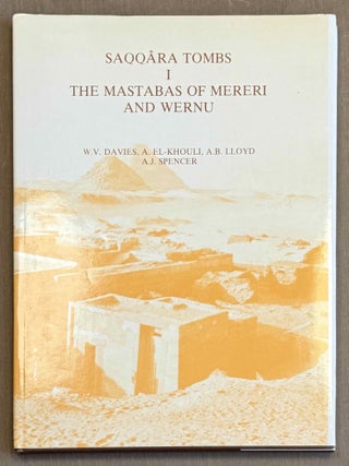 Item #M4650c Saqqara Tombs. Vol. I: The Mastabas of Mereri and Wernu. DAVIES William Vivian -...[newline]M4650c-00.jpeg