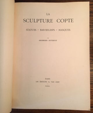La Sculpture Copte: Statues, Bas-Reliefs, Masques[newline]M4651-03.jpg
