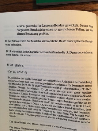 Die Mastabas westlich der Cheopspyramide, 2 volumes (complete set)