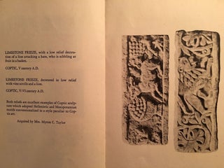 Important Documents of Coptic Art in the collection of Dikran G. Kelekian[newline]M4674-08.jpg