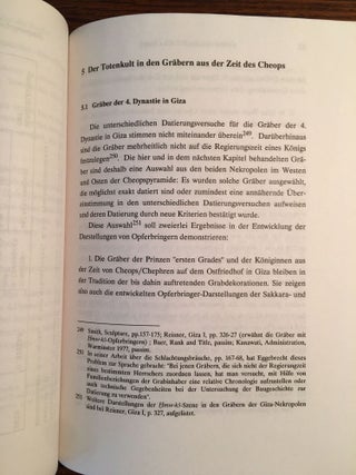 Entwicklung der Grabdekoration in den Altagyptischen Privatgrabern: Ikonographische Analyse der Totenkultdarstellungen von der Vorgeschichte bis zum Ende der 4. Dynastie