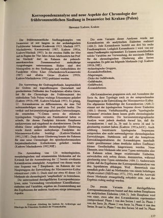 Archäologie und Korrespondenzanalyse: Beispiele, Fragen, Perspektiven